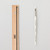  Cass Art Artists' Synthetic White Short Handle Brush Flat Shader Size 6 