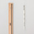  Cass Art Artists' Synthetic White Short Handle Brush Filbert Size 4 