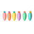  Legami Carrate Team Mini Highlighters Assorted Colours Set of 6 