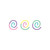 Legami Twist Pen Multicoloured Gel Pens Assorted Colours Set of 3 