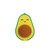  Legami Let's Avocuddle Pencil Sharpener with Eraser 