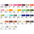  Copic Ciao Markers Set E Assorted Colours Set of 36 