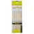  Pebeo Golden Taklon & Pure White Bristle: Long Handle Round & Flat Brushes Set of 20 