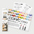  Copic Ciao Layer & Mix 2D Starter Pet Palette Set of 3 