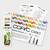  Copic Ciao Layer & Mix 2D Starter Botanic Palette Set of 3 