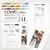  Copic Ciao Layer & Mix 2D Starter Architect Palette Set of 3 