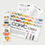  Copic Ciao Layer & Mix 2D Starter Brilliant Palette Set of 3 