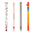  Legami Farm Sweet Farm Erasable Pens Assorted Colours Set of 4 