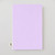  Pith Yuzu Dot Grid Notebook 130gsm 156 Pages 198 x 129mm Lavender 