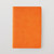  Cass Art Softbound Notebook 110gsm 128 Pages Lined A5 Orange 