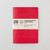  Cass Art Softbound Notebook 110gsm 128 Pages Blank A5 Bright Red 