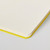  Cass Art Softbound Notebook 110gsm 128 Pages Blank A5 Lemon 