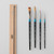  Daler Rowney Aquafine Short Handle Brush 401 Set of 4 