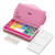  HIMI Jelly Cup Gouache in Pastel Pink Case 30g Set of 18 Assorted Colours 