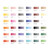  Cass Art Artists’ Coloured Pencils Assorted Colours Set of 36 
