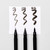  Sakura Pigma Brush Pen Black Set of 3 