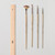  Cass Art Artists' Synthetic Grey Long Handle Brushes Zip Case Set of 8 
