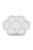  Jakar Porcelain Flower Shaped 6 Well Palette Diameter 6 inches 