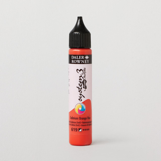 Daler Rowney Graduate Acrylfarbe – Cadmium Orange Hue, 120 Ml Tube