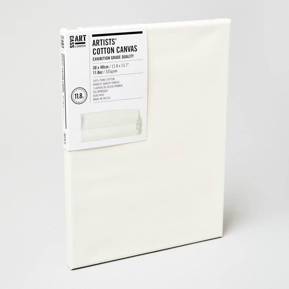 Cass Art Artists Cotton 11.8oz Canvas Exhibition Grade Quality