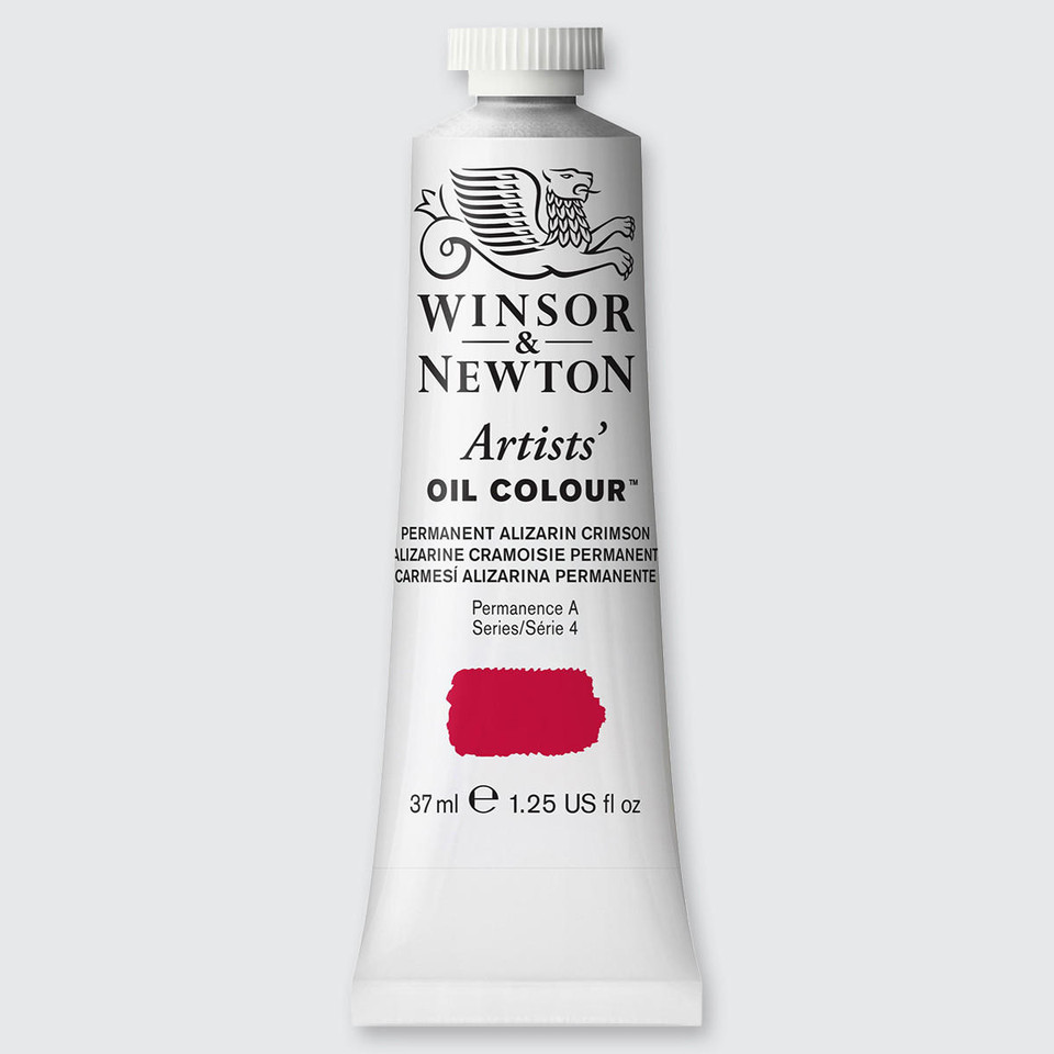 Winsor & Newton Artists' Oil Colour 37ml Permanent Alizarin Crimson