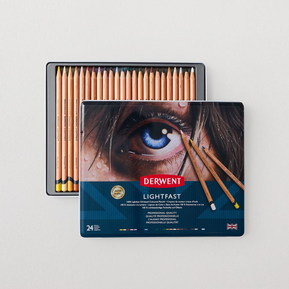 Derwent Lightfast Pencil Assorted Set of 24