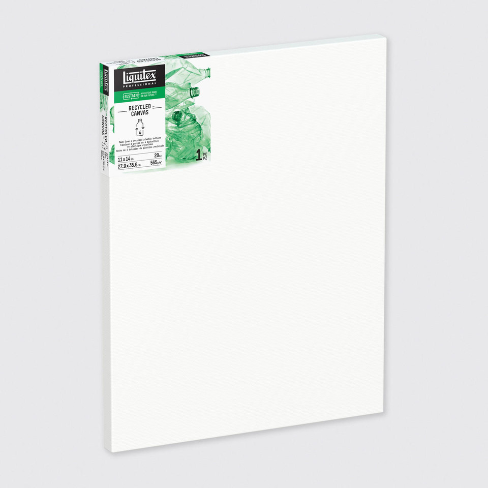 Liquitex Recycled Plastic Canvas Traditional 11 x 14 inches White