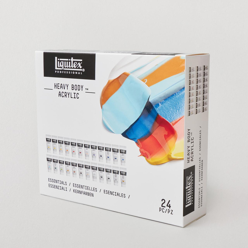 Liquitex Professional Heavy Body Acrylic 22ml Assorted Colours Set of 24
