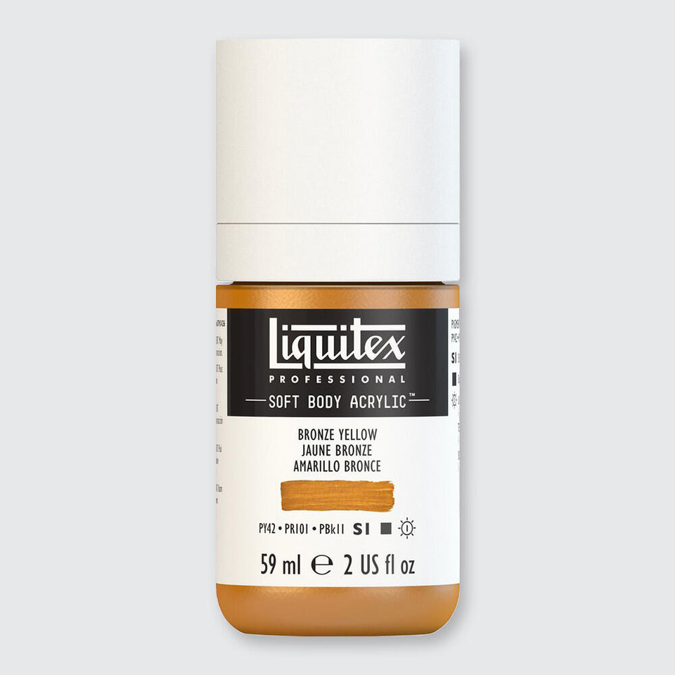 Liquitex Professional Soft Body Acrylic 59ml Bronze Yellow