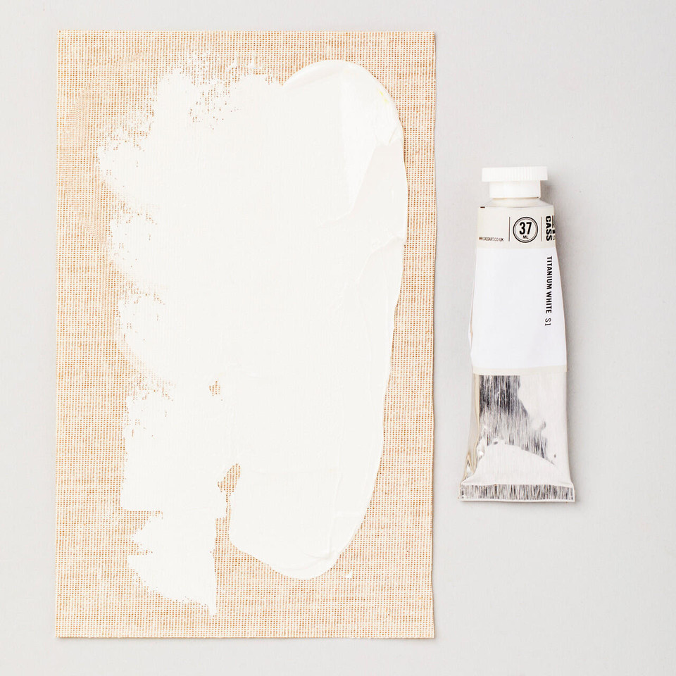 Cass Art Artists' Oil Colour 37ml Titanium White