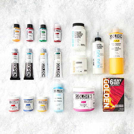 UP TO 30% OFF RRP GOLDEN ACRYLICS AND MEDIUMS