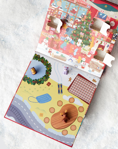 Iwako Puzzle Eraser Advent Calendar 2025