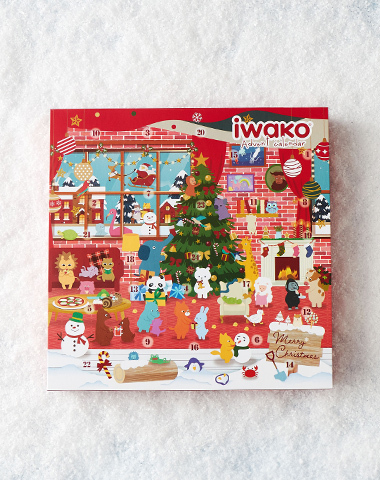 Iwako Puzzle Eraser Advent Calendar 2025
