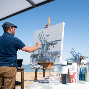 An introduction to plein air - stepping outside the studio