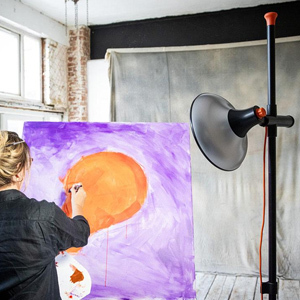 choosing the best lighting for your art studio