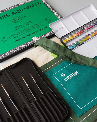 Winsor & Newton and Arches Professional Watercolour Bundle