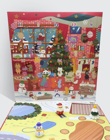 Iwako Puzzle Eraser Advent Calendar 2025