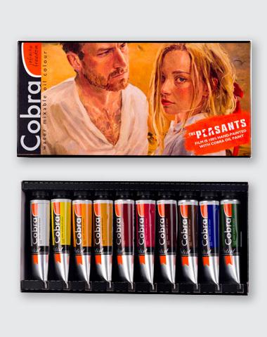 Cobra Artists x The Peasants Oil Paint Portrait 40ml Assorted Colours Set of 10