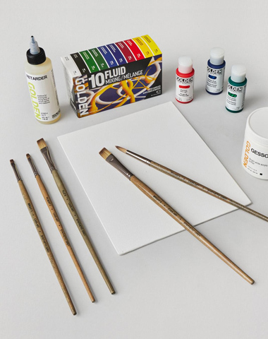 Golden Professional Fluid Acrylic Bundle