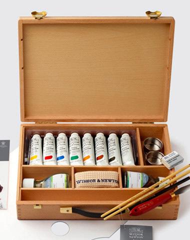 Winsor & Newton Artists' Oil Colour Wooden Travel Box