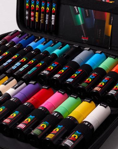 Posca Case Assorted Colours Set of 54