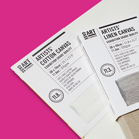 20% off Cass Art Canvas