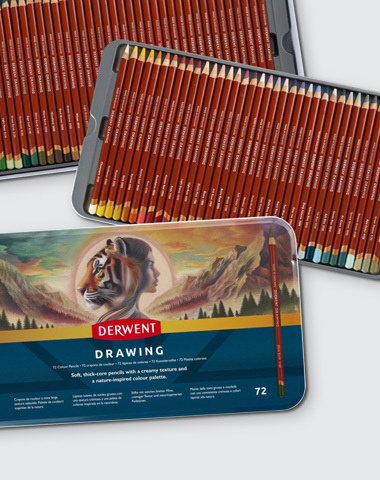  Derwent Drawing Tin Set of 72