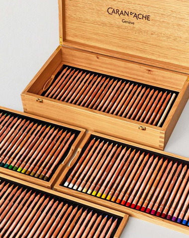 Caran D'ache Luminance 6901 Wooden Box Set of 112