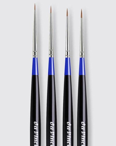 Da Vinci Micro Colineo Watercolour Brush Series 4272 Set of 4