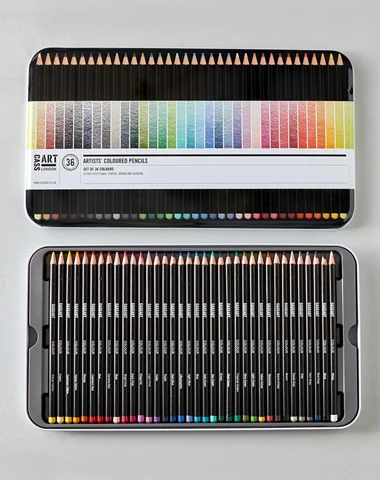 Cass Art Artists’ Coloured Pencils Set of 36