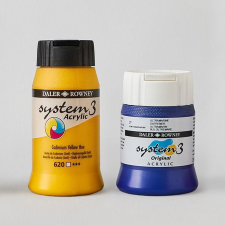 EXTRA 20% OFF SYSTEM 3 ACRYLIC 250ML & 500ML