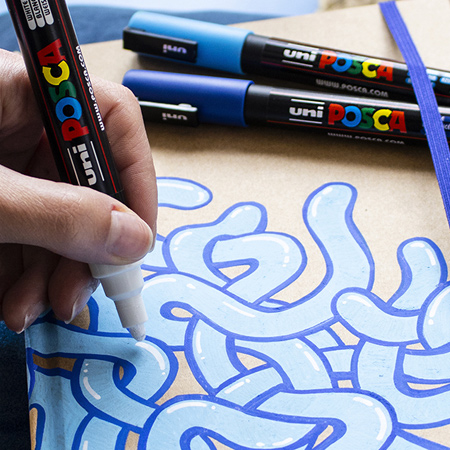 GUIDE TO USING POSCA PAINT MAKERS
