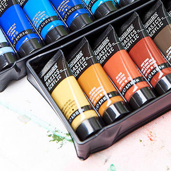 Liquitex Basics Acrylic Paint Set of 48 22ml