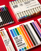 Derwent® Inktense Pencil 48 Color Wood Box Set